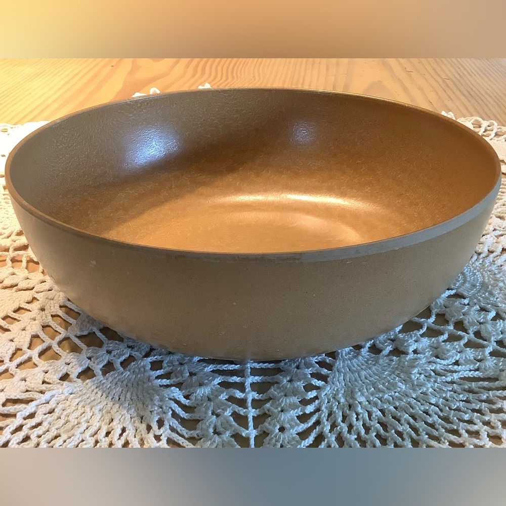 Vintage Ellinger's Agatized Wood Serving Bowl #100
